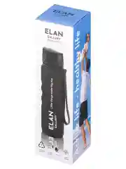 Бутылка для воды 500 мл Elan Gallery Style Matte, с углублениями для пальцев, черная