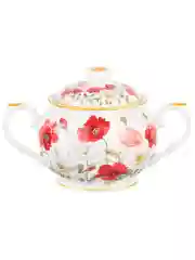 Сахарница с крышкой "Маки", 350 м