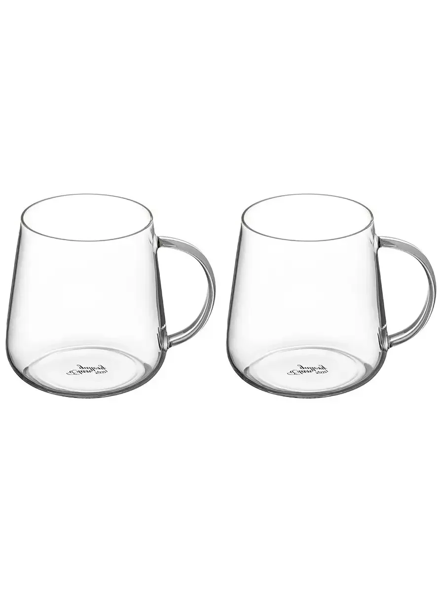 Набор 2 кружек "Crystal glass", 420 мл