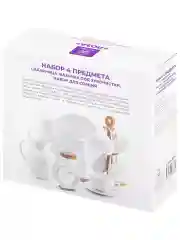 Набор для специй "Веточки-цветочки" на подставке, 4 предмета
