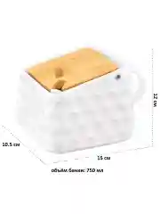 Банка для сыпучих продуктов "Соты", 750 мл
