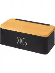 Хлебница металлическая с крышкой, 33х18х13 см