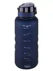 Бутылка для воды 1,5 л Elan Gallery Style Matte, с углублениями для пальцев, темно-синяя