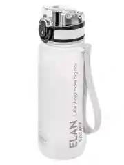 Бутылка для воды 500 мл Elan Gallery Style Matte, с углублениями для пальцев, белая
