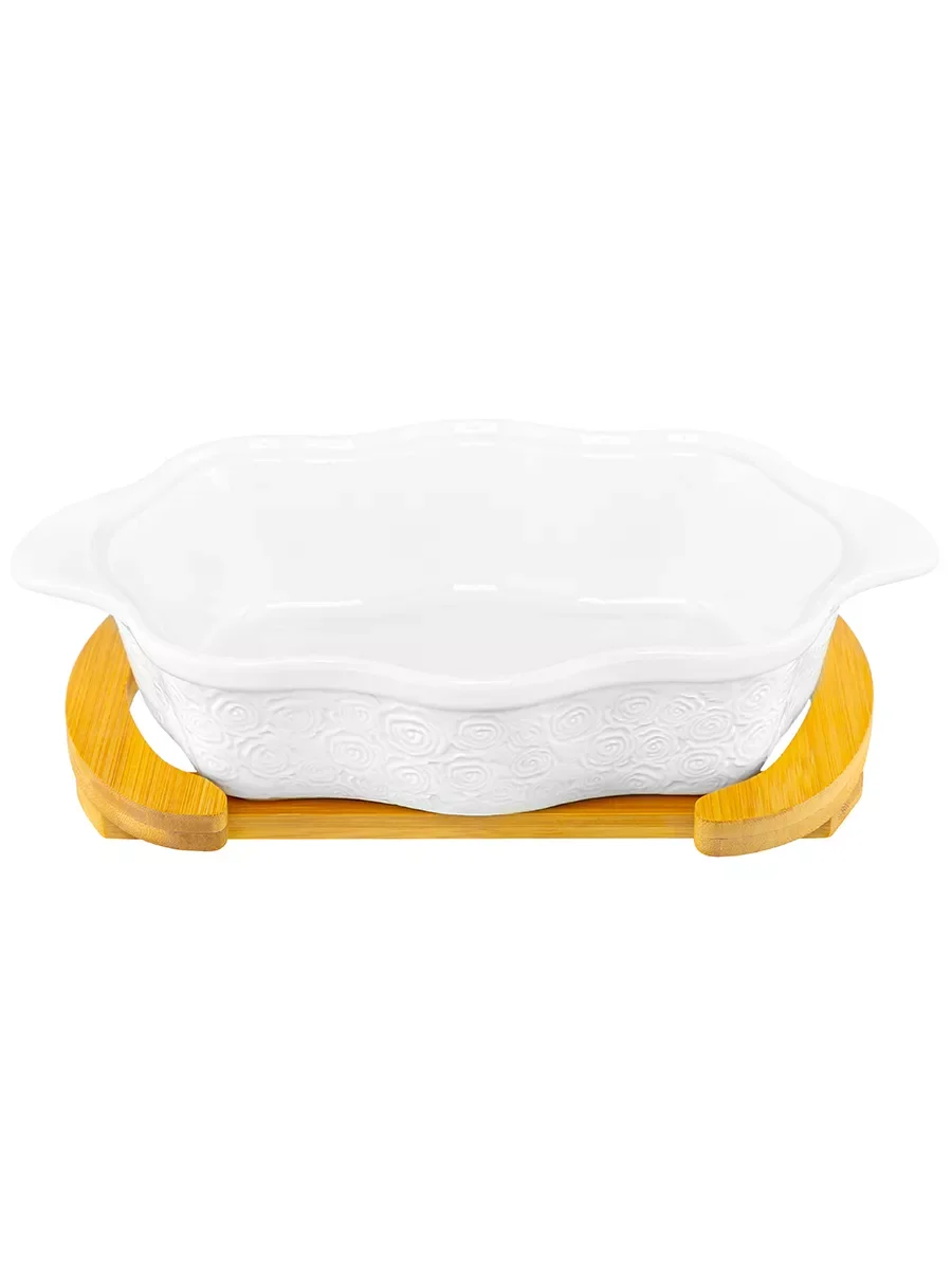 Блюдо для запекания и сервировки "Розы", 1,5 л