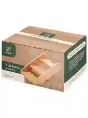 Подставка бамбуковая 3-х ярусная, 26х21х13,5 см