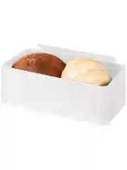 Хлебница металлическая с крышкой, 33х18х13 см