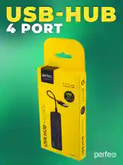 Разветвитель хаб USB-HUB Perfeo 4 Port, (PF-H047)