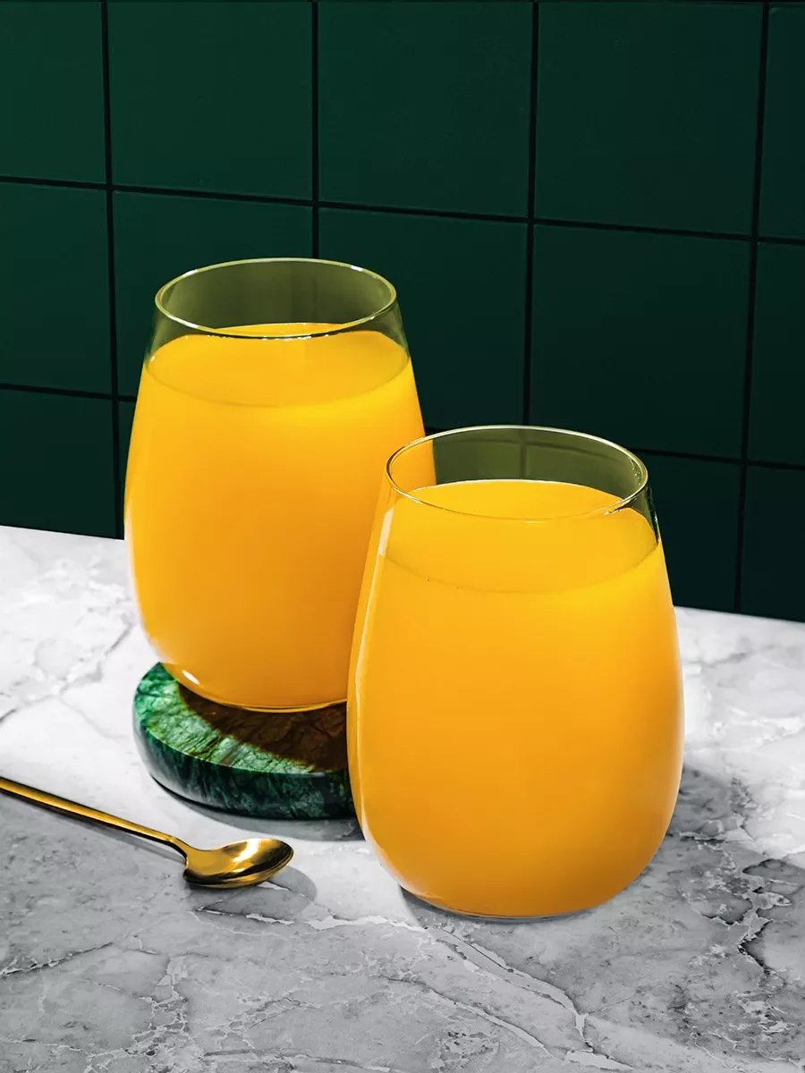 Набор 2 стаканов 500 мл Elan Gallery "Crystal glass", 8,8*8,8*11,5 см