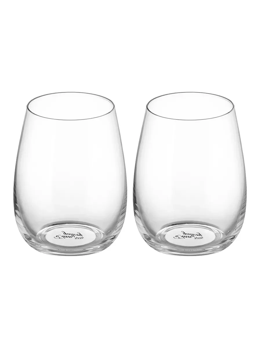 Набор 2 стаканов 500 мл Elan Gallery "Crystal glass", 8,8*8,8*11,5 см