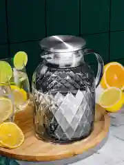 Кувшин 1,8 л Elan Gallery Crystal glass  с метал. крышкой с силиконовым уплотнителем