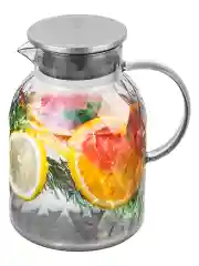 Кувшин 1,8 л Elan Gallery Crystal glass  с метал. крышкой с силиконовым уплотнителем