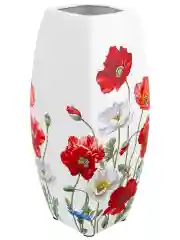 Ваза для цветов Elan Gallery "Маки" квадратная, 3,15 л