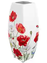 Ваза для цветов Elan Gallery "Маки" квадратная, 3,15 л