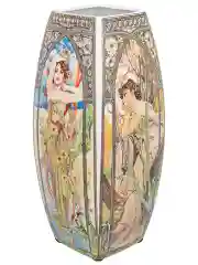 Ваза 2 л 11,5х11,5х25 см Elan Gallery Времена суток, квадратная