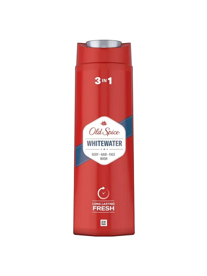 OLD SPICE мужской гель для душа + шампунь 3в1 WhiteWater 400мл