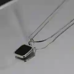 Мужская цепочка на шею с подвеской