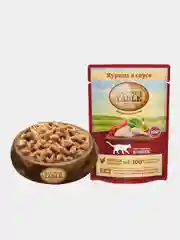 Влажный корм для кошек Natures Table, курица в соусе, 28 штук по 85 г