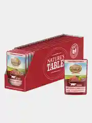 Влажный корм для кошек Nature’s Table™ Говядина в соусе, 28 шт по 85г