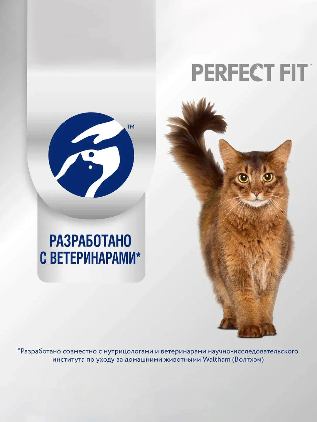 Cухой полнорационный корм PERFECT FIT™ для котят от 2 до 12 месяцев, с курицей, 1.2кг