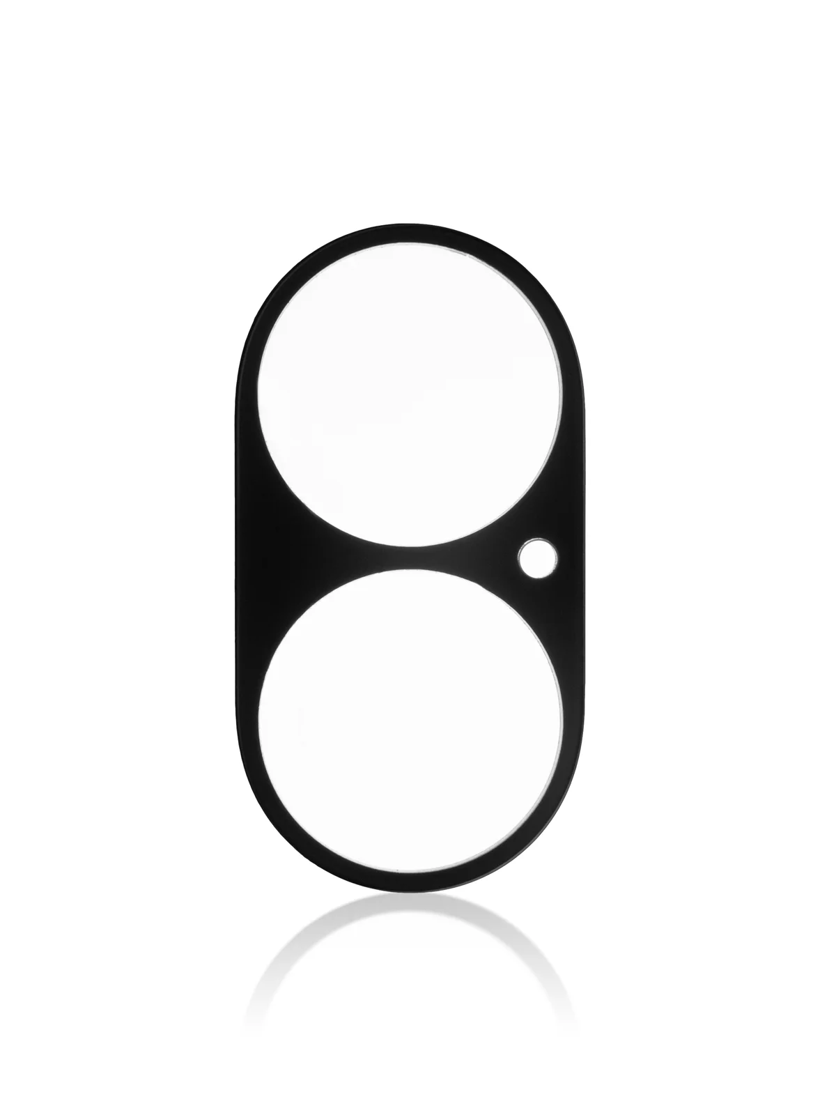 Черный 1-2 шт стекло на камеру для iPhone 16, 16 Plus защитное ROSCO, закаленное, прозрачное