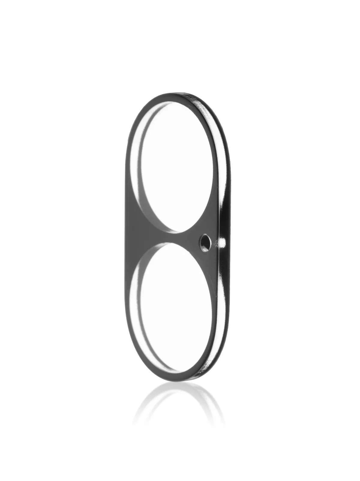 Черный 1-2 шт стекло на камеру для iPhone 16, 16 Plus защитное ROSCO, закаленное, прозрачное