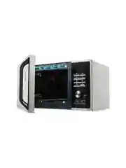 Микроволновая печь Samsung MG23K3515AS/BW, 800Вт, 23 л, серебристый /черный