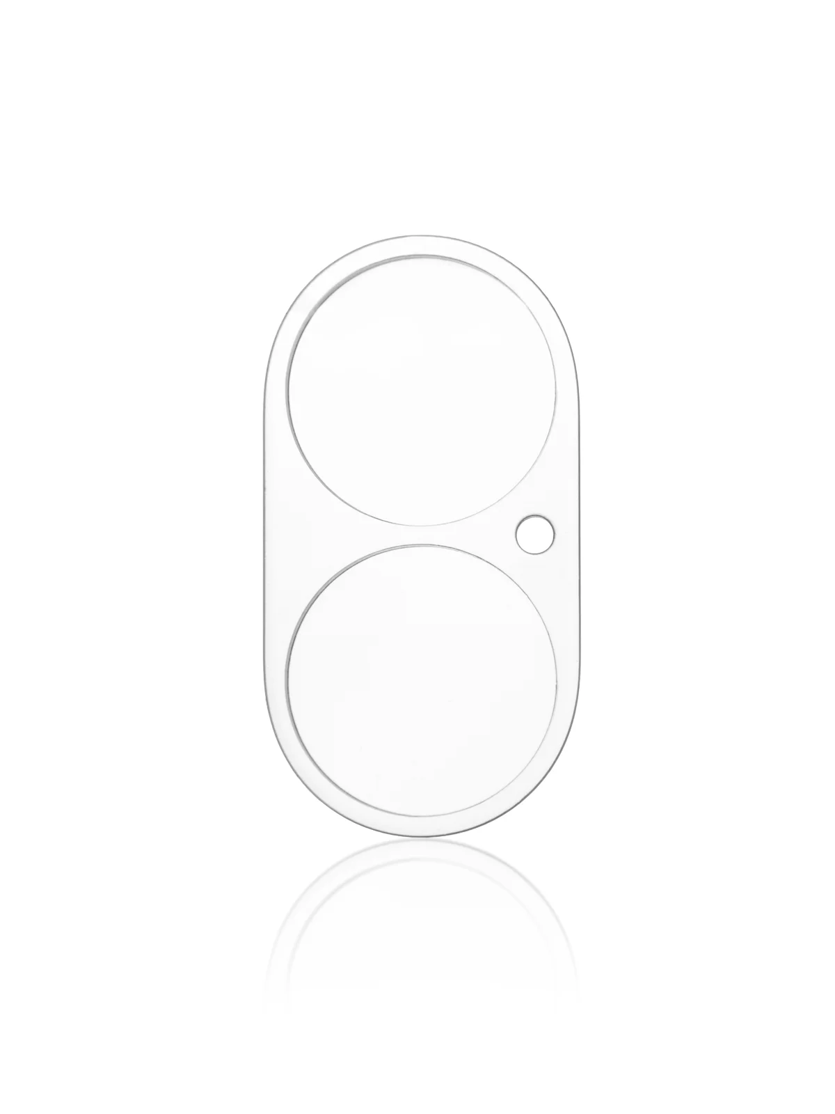 Прозрачный 1-2 шт стекло на камеру для iPhone 16, 16 Plus защитное ROSCO, закаленное, прозрачное