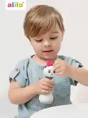 Белый интерактивная музыкальная игрушка Малышарик Пандочка alilo R1
