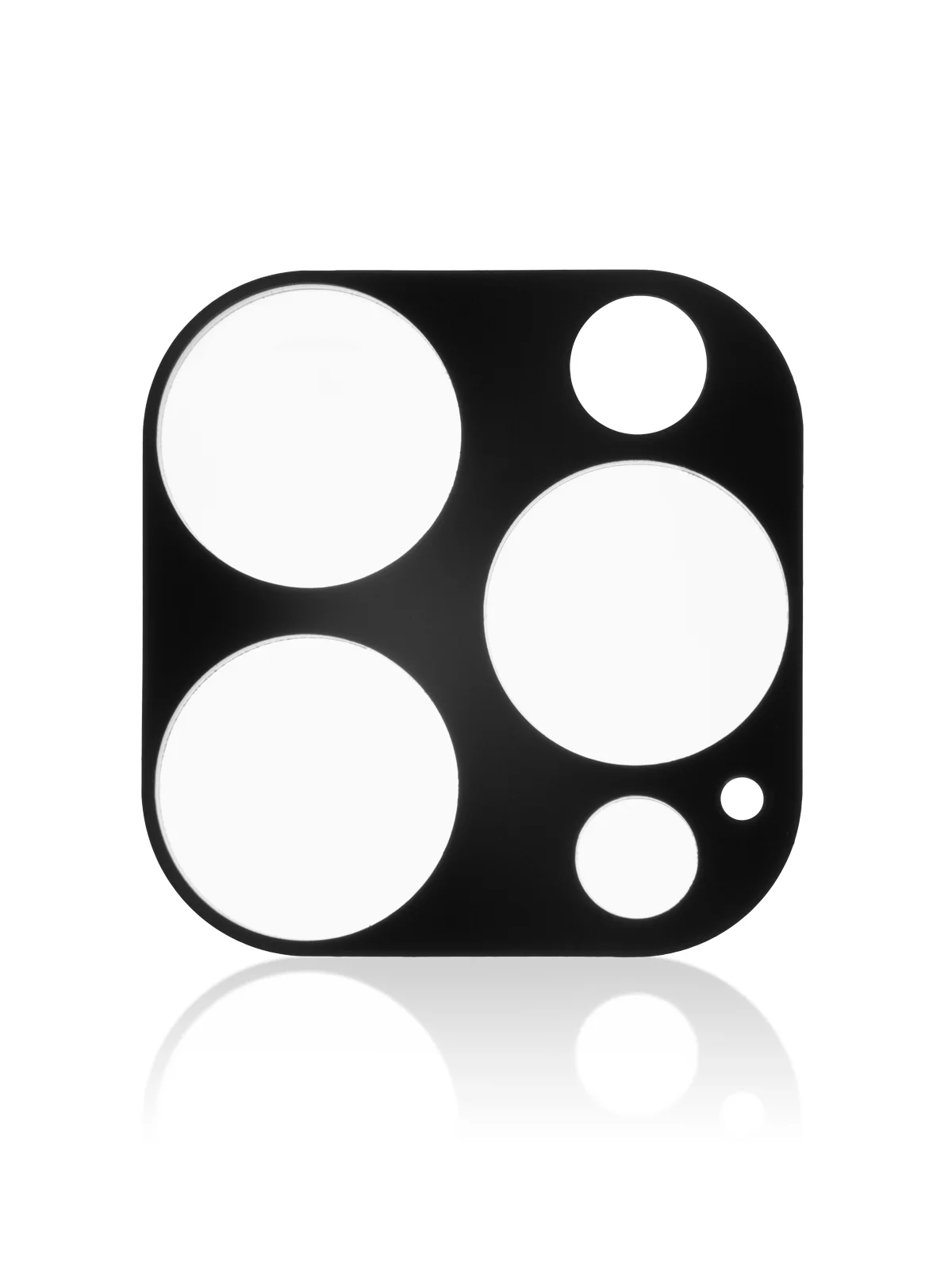 Черный 1-2 шт стекло на камеру для iPhone 16 Pro, Max защитное ROSCO, закаленное, прозрачное