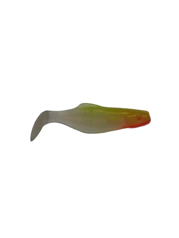 Желтый силиконовая приманка из Сербии ORKA Shad 5 WY 5 штук 5 штук