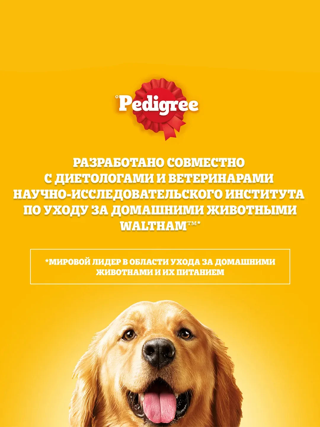 Сухой корм PEDIGREE® для собак миниатюрных пород, с говядиной, 600г
