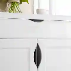 Ручка торцевая CAPPIO RP100BL, L=200 мм, цвет черный