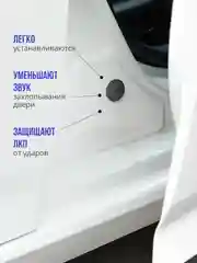 Набор для защиты авто Changan (Чанган) 24 предмета: на пороги, двери, ручки, зеркала