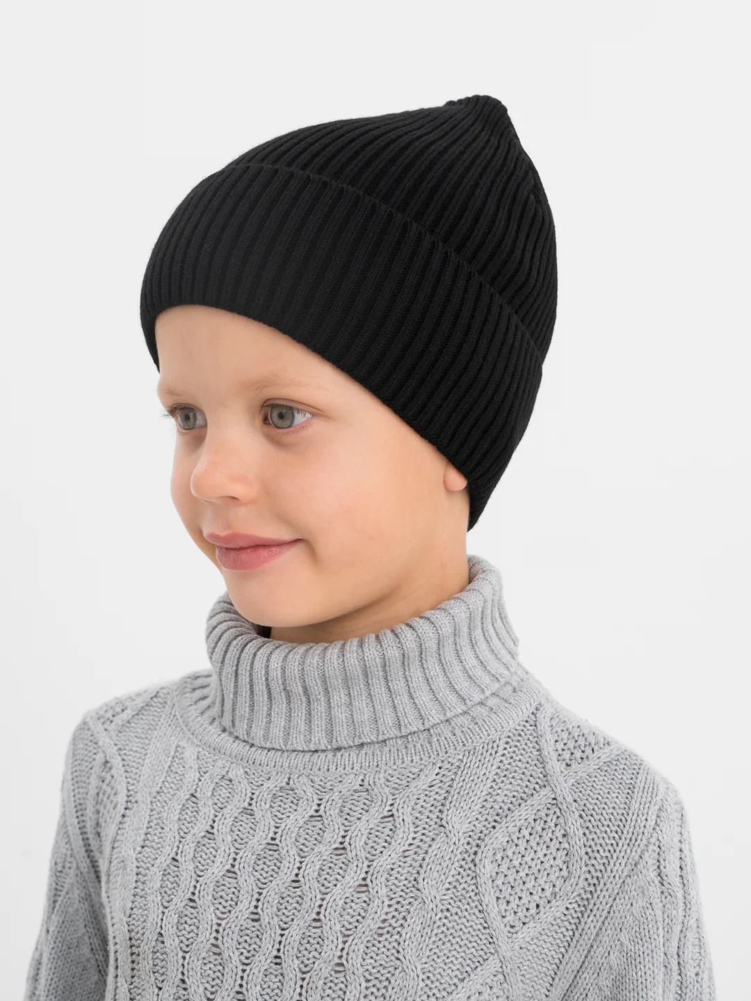 Хром демисезонная шапка для мальчика . Демисезонная шапка 3- 10 лет