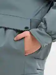 Бирюзовый женская куртка зимняя