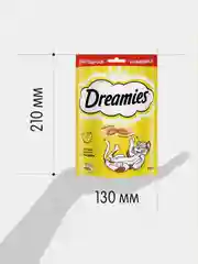 Лакомство для кошек Dreamies подушечки с сыром, 140г