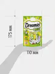 Лакомство Dreamies™ MIX для взрослых кошек, с мятой и курицей, 60г
