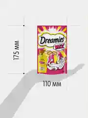 Лакомство Dreamies™ для взрослых кошек с говядиной и сыром «MIX (Микс) говядина, сыр», 60г