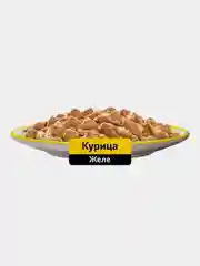 Влажный корм WHISKAS® для кошек, желе с курицей, 28 шт по 75г