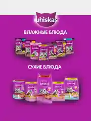 Влажный корм WHISKAS® для кошек, желе с курицей, 28 шт по 75г