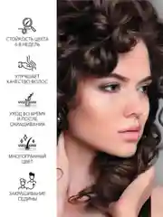 Крем-краска для волос Fara classic, 502 Тёмно-коричневый