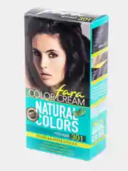Крем-краска для волос Fara Natural Colors, 301 Чёрный