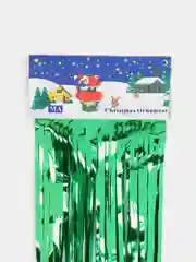 Зеленый дождик новогодний 1шт,5 шт,10 шт на елку украшение на Новый год,декорация фотозоны,