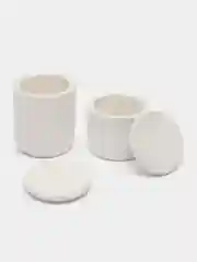 Белый шкатулка Шагрень