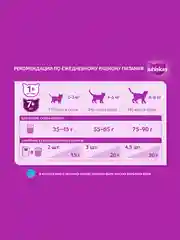 Сухой корм WHISKAS® для кошек «Подушечки с паштетом. Ассорти с курицей и индейкой», 5кг