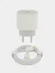 Блок питания для iPhone, 25w, с быстрой зарядкой, с кабелем Type-C - lightning, зарядка