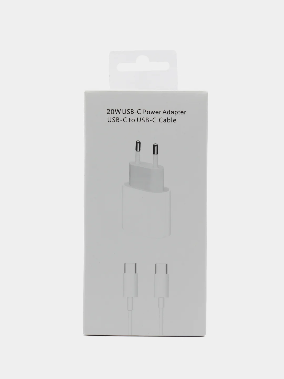 Блок питания для iPhone 20W, Type-C,кабель Type-C, с быстрой зарядкой, адаптер, зарядник