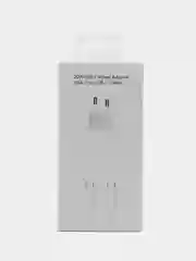 Блок питания для iPhone 20W, Type-C,кабель Type-C, с быстрой зарядкой, адаптер, зарядник