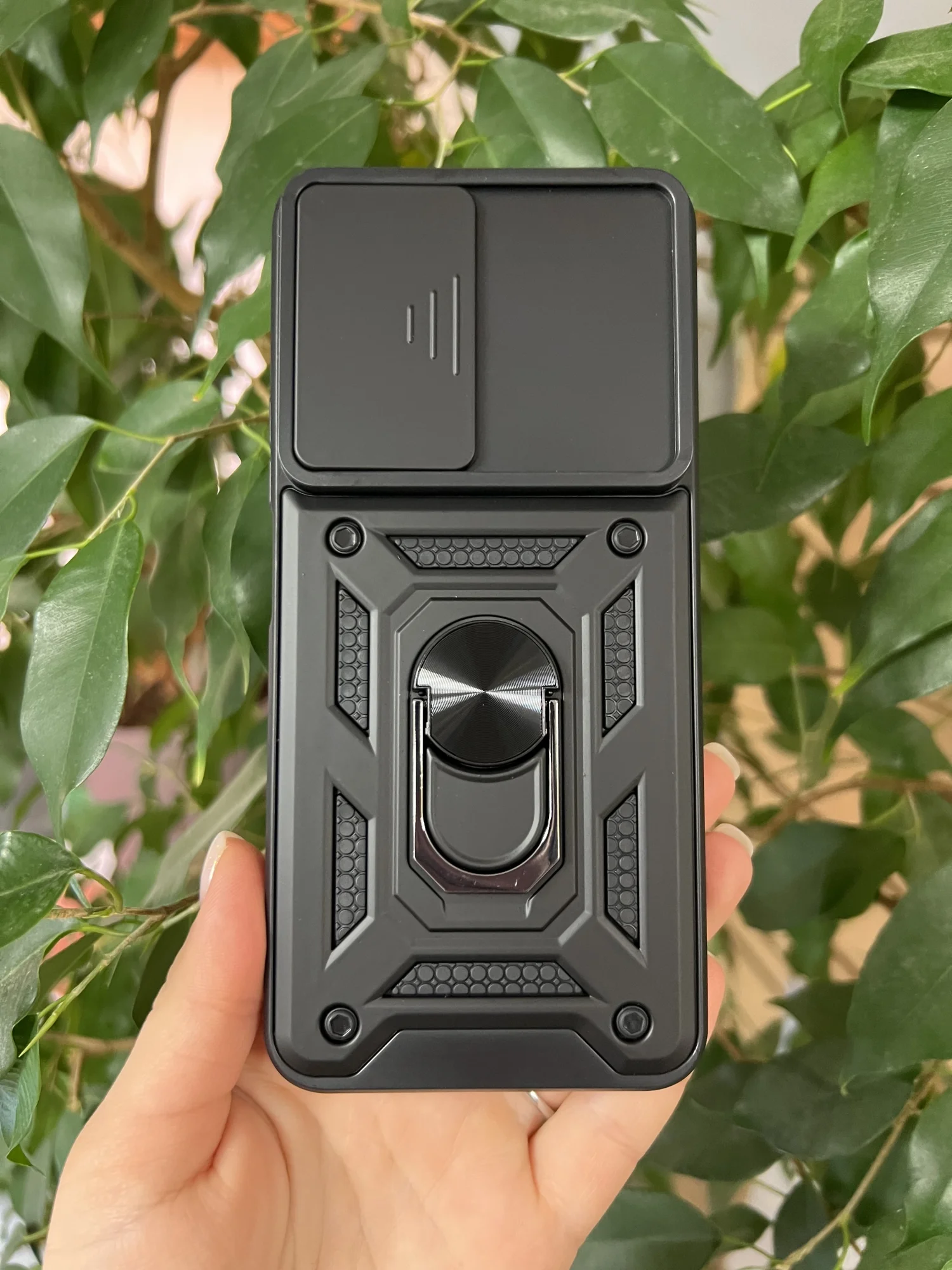 Черный чехол противоударный armors для Honor 90 Lite / Хонор 90 Лайт с защитой камеры